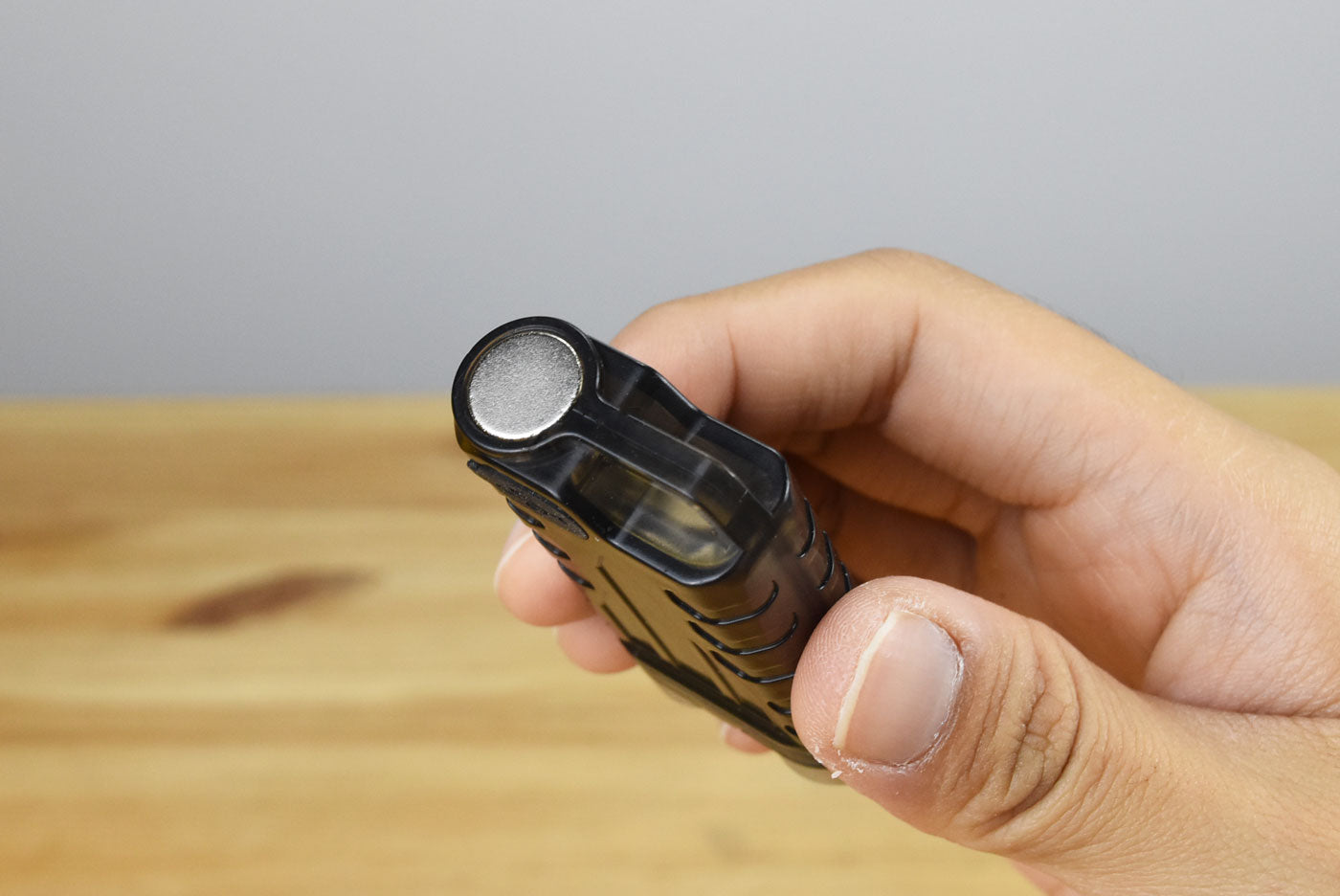Boruit V3 Mini Rechargeable Flashlight (900 Lumens) (Black)
