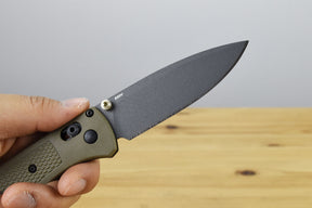Benchmade 535GRY-1 Bugout Folding Knife (Ranger Green Grivory® Handle)
