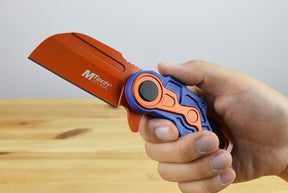 MTech MTA1199 Linerlock Assisted Folding Blade (Orange)