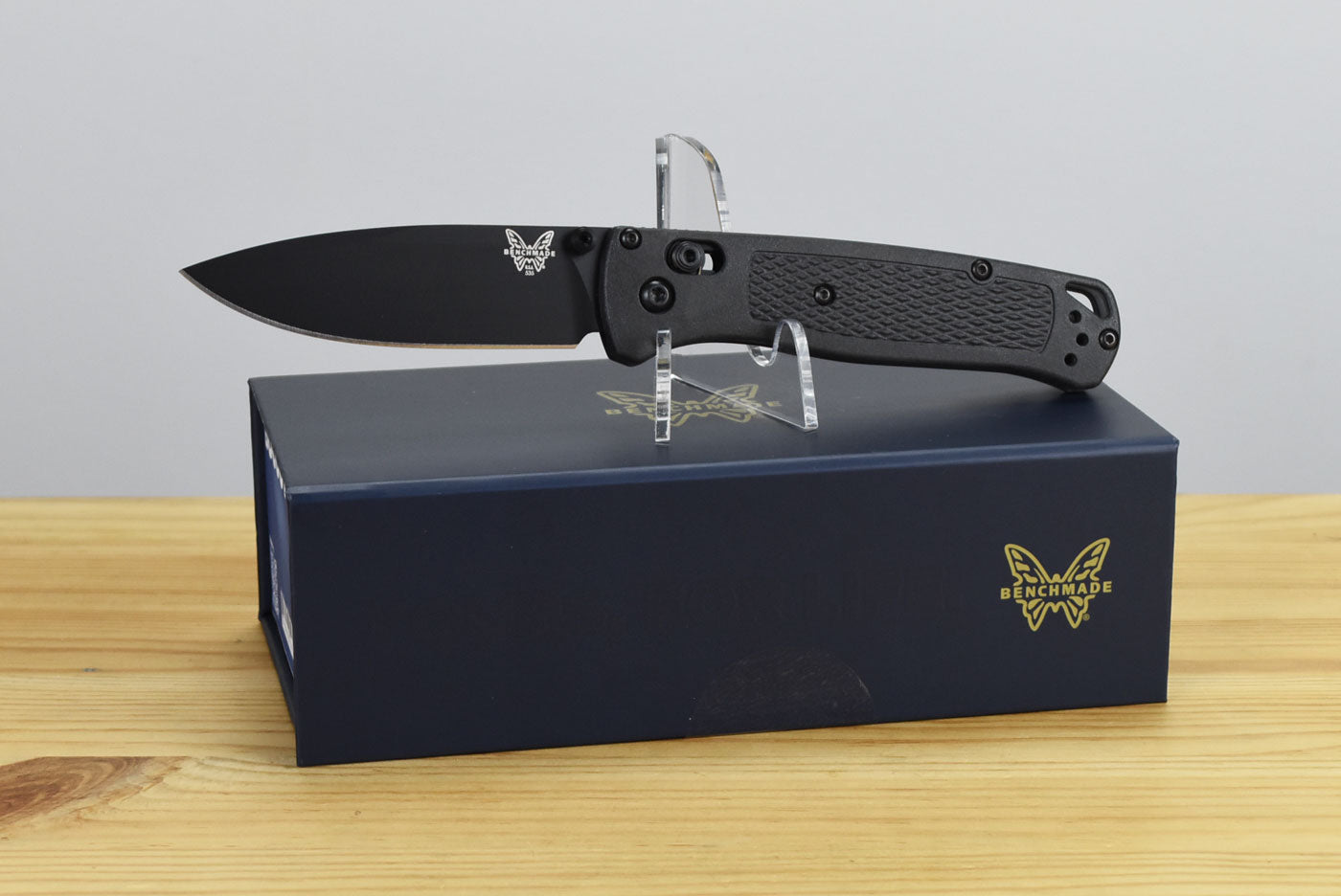 Benchmade 535BK-2 Bugout Folding Knife (Graphite Black CF-Elite® Handle)