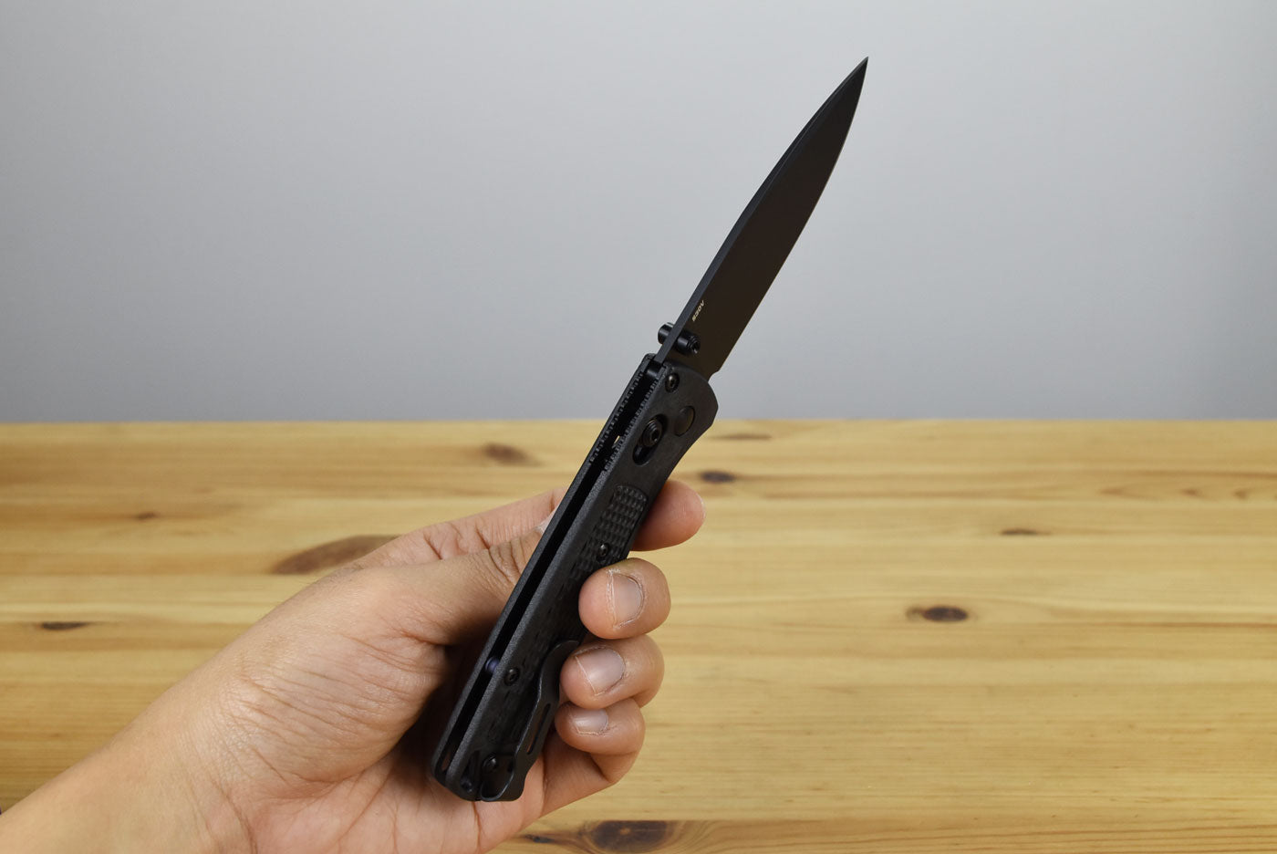 Benchmade 535BK-2 Bugout Folding Knife (Graphite Black CF-Elite® Handle)