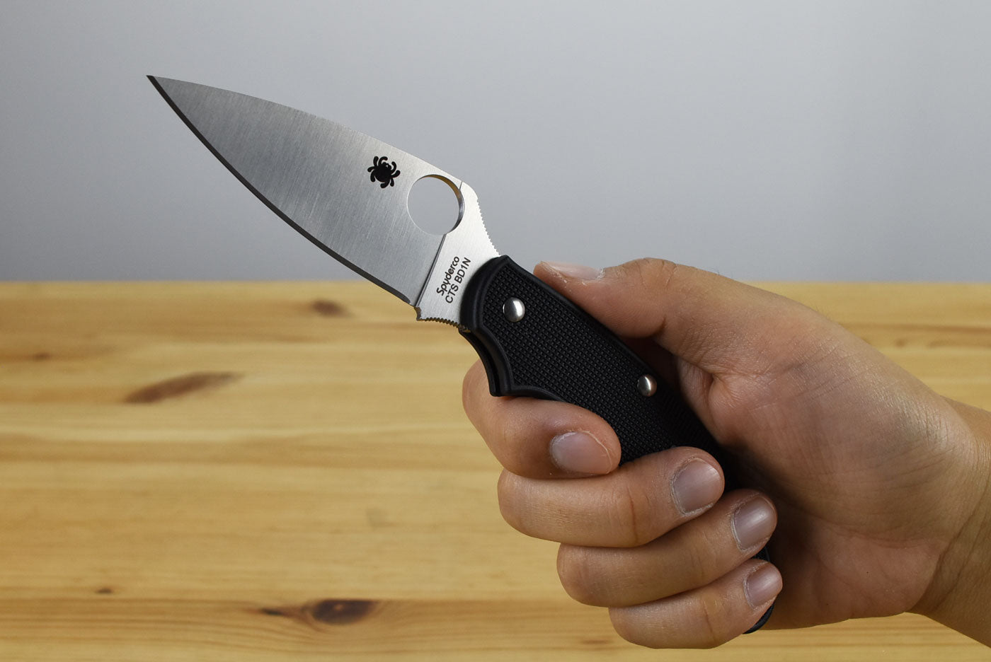 Spyderco C94PBK UK Penknife FRN (Black)