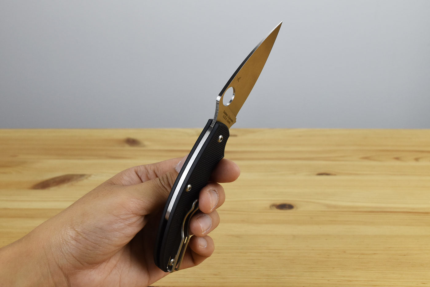 Spyderco C94PBK UK Penknife FRN (Black)