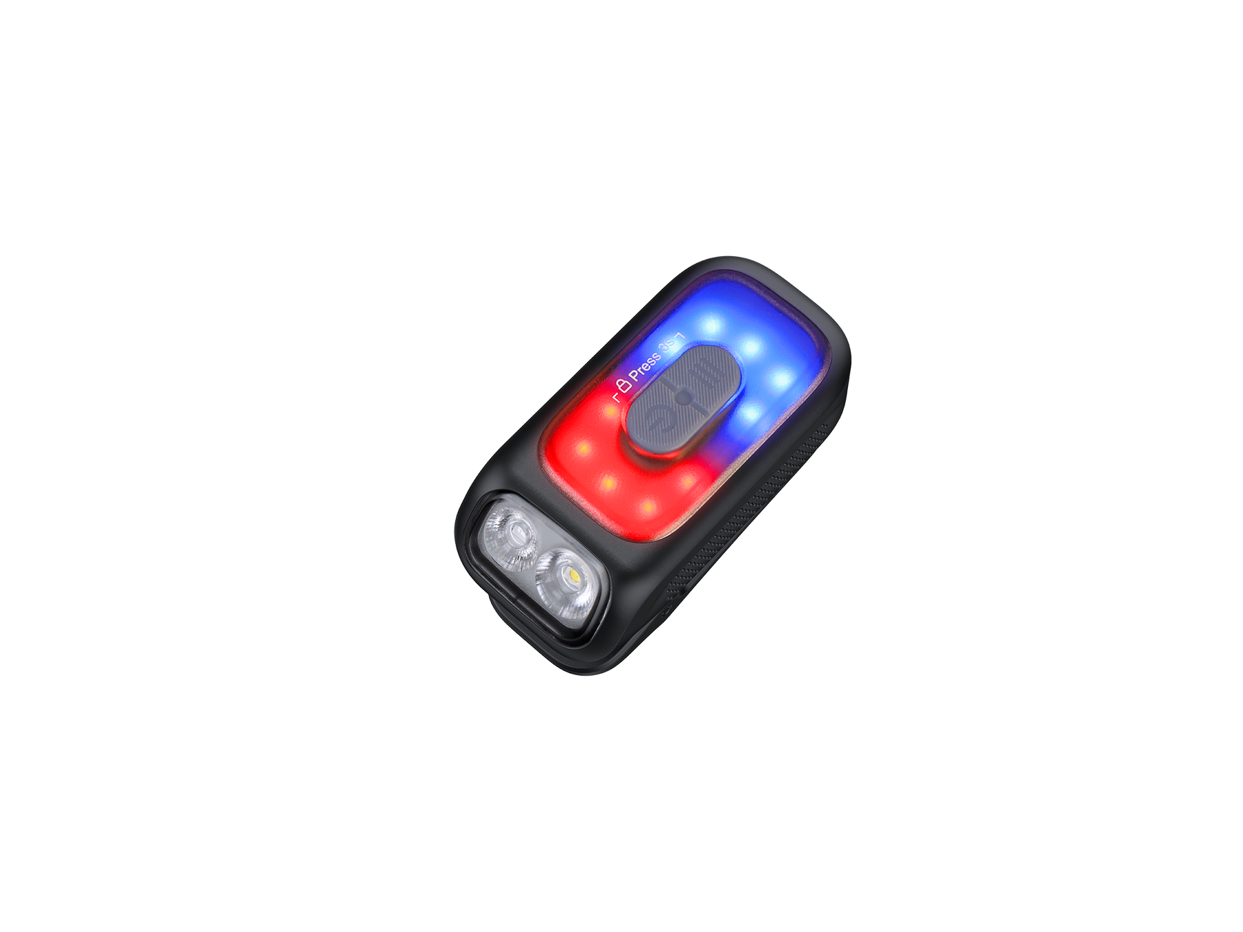 Fenix E04R Black flashlight in use