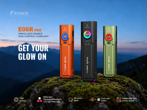 Fenix E06R Pro RG detail shot