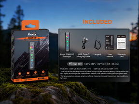 Fenix E08R UE Black detail 18