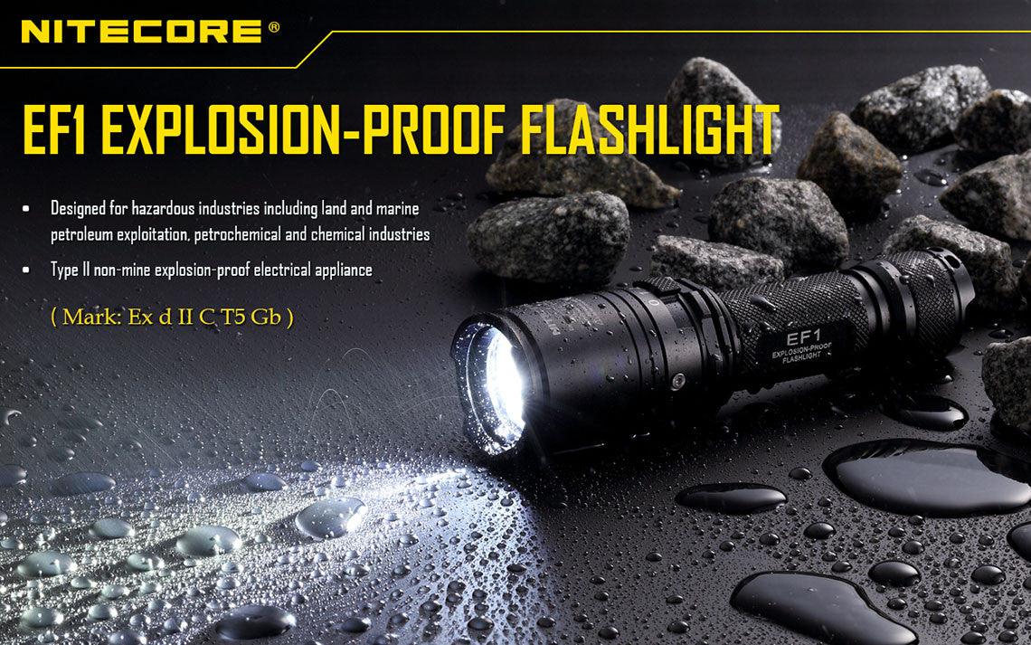 Nitecore EF1 Explosion-Proof Flashlight (830 Lumens)