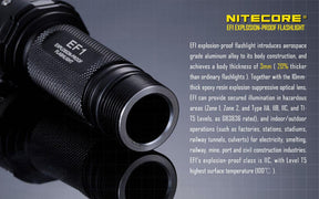 Nitecore EF1 Explosion-Proof Flashlight (830 Lumens)