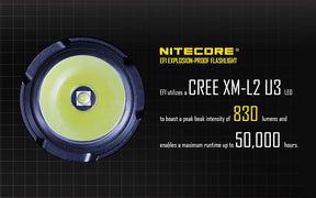 Nitecore EF1 Explosion-Proof Flashlight (830 Lumens)
