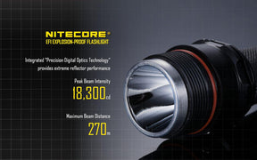Nitecore EF1 Explosion-Proof Flashlight (830 Lumens)