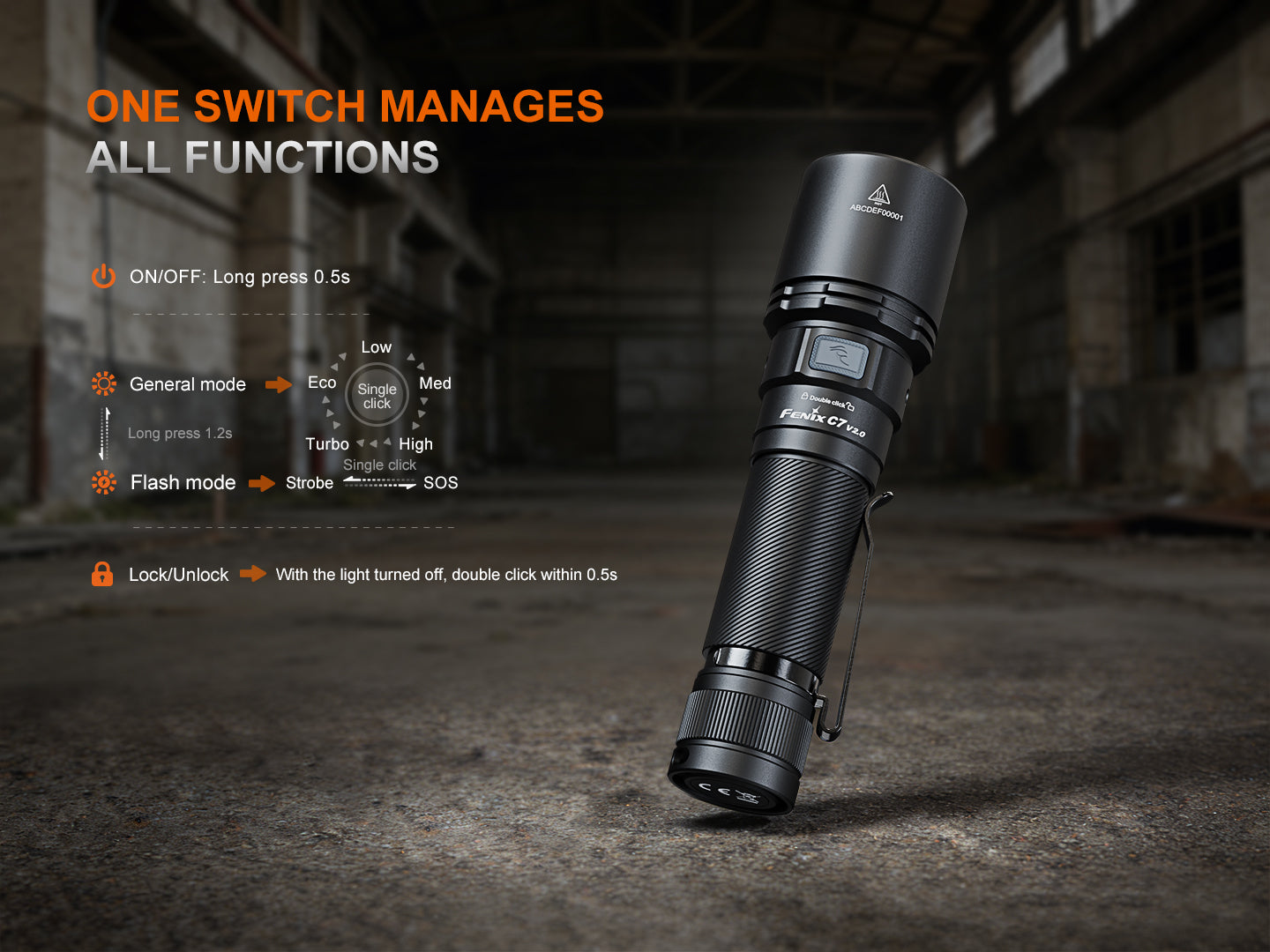 Fenix C7 V2.0 detail 3