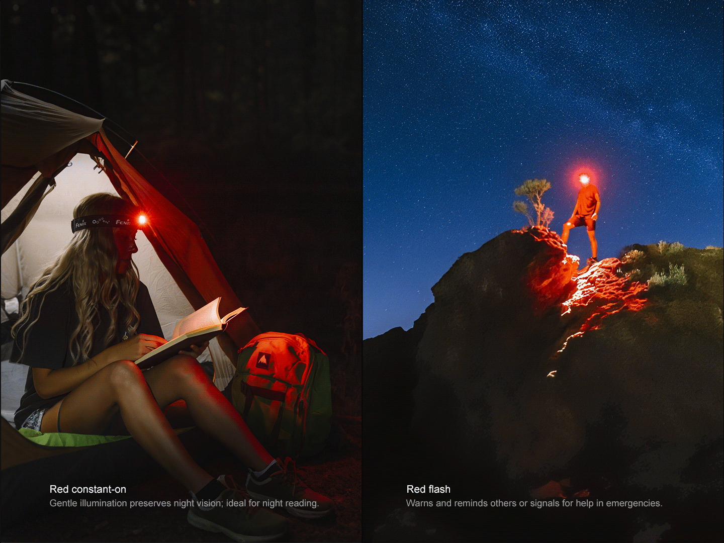 Fenix HM55R Rechargeable Headlamp (1200 Lumens) (3 Versions)