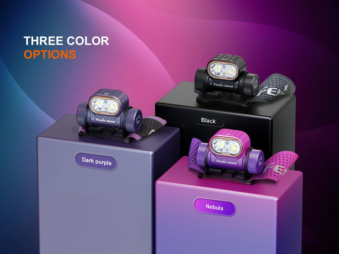 Fenix HM55R Rechargeable Headlamp (1200 Lumens) (3 Versions)