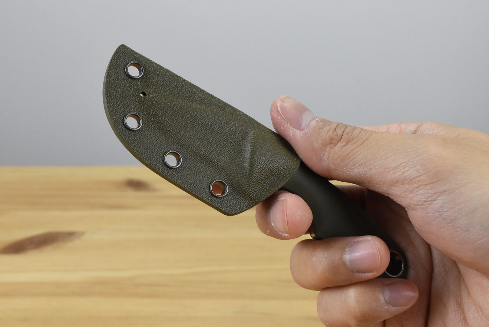 Tonife HKT2018GN-S Squirrel Fixed Blade (Green G10 Handle)