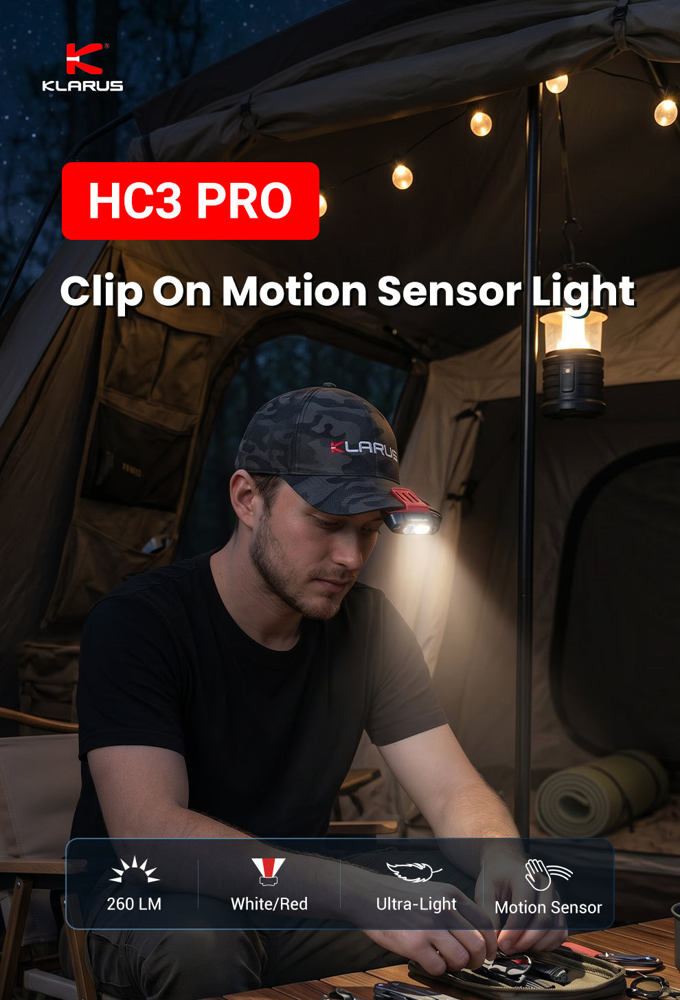 Klarus HC3 Pro feature 1