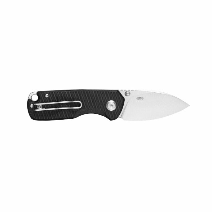 Ganzo FH925-BK Button Back Lock D2 Steel G10 Folding Knife (Black)