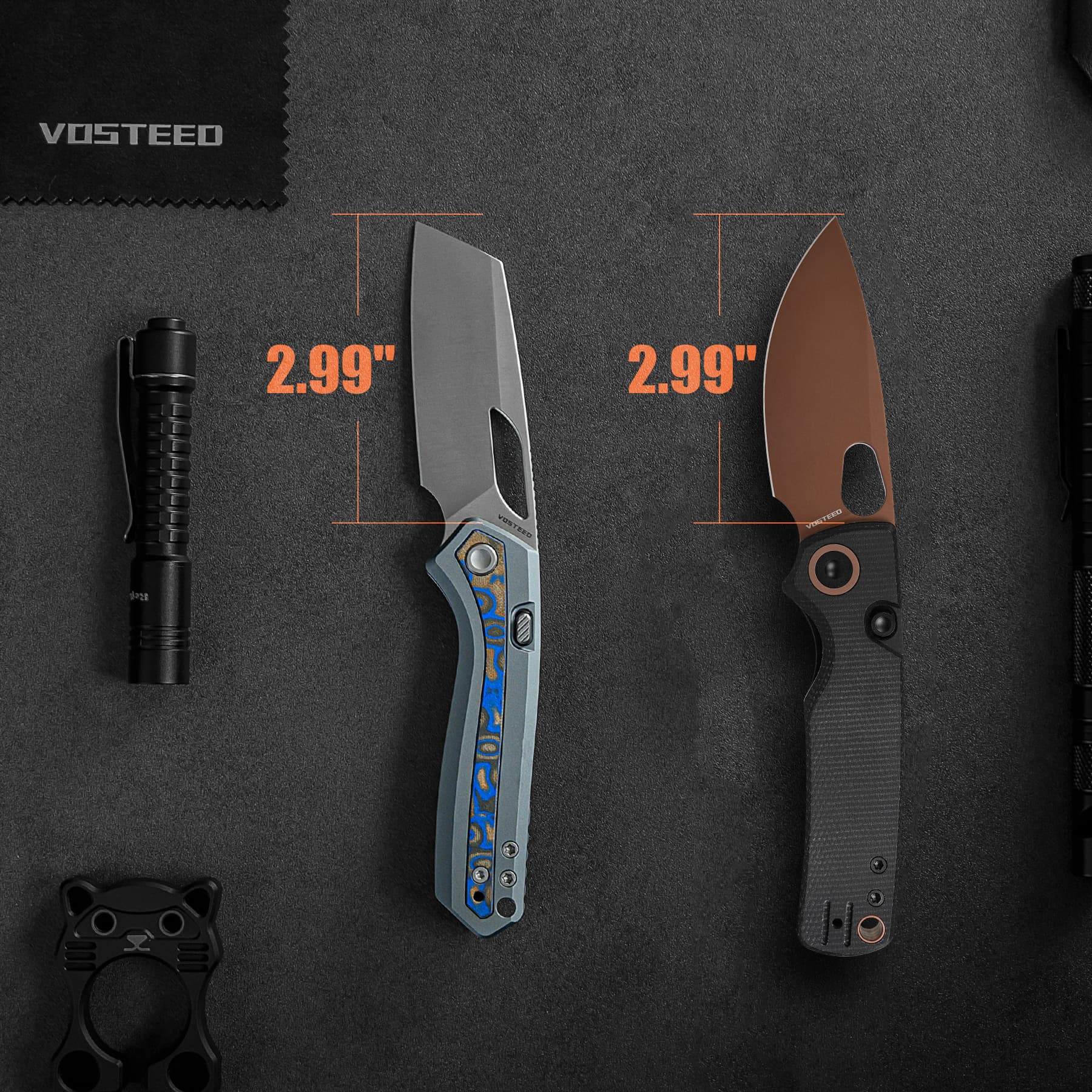 Vosteed A1801 Kroc S35VN