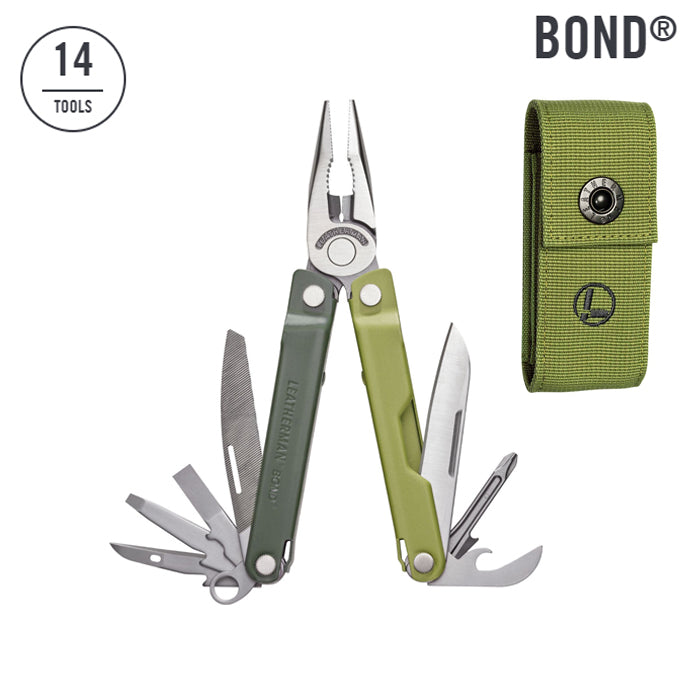 Leatherman Bond Multitool (Mossy Slate Cerakote Handle)