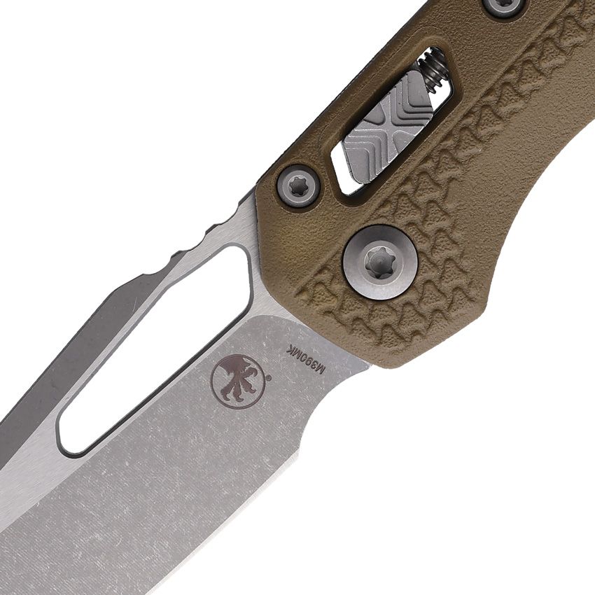 Microtech MSI Ram-Lok Tri Grip AP DE Folding Knife