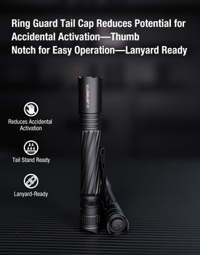 P2 Penlight in low-light conditions