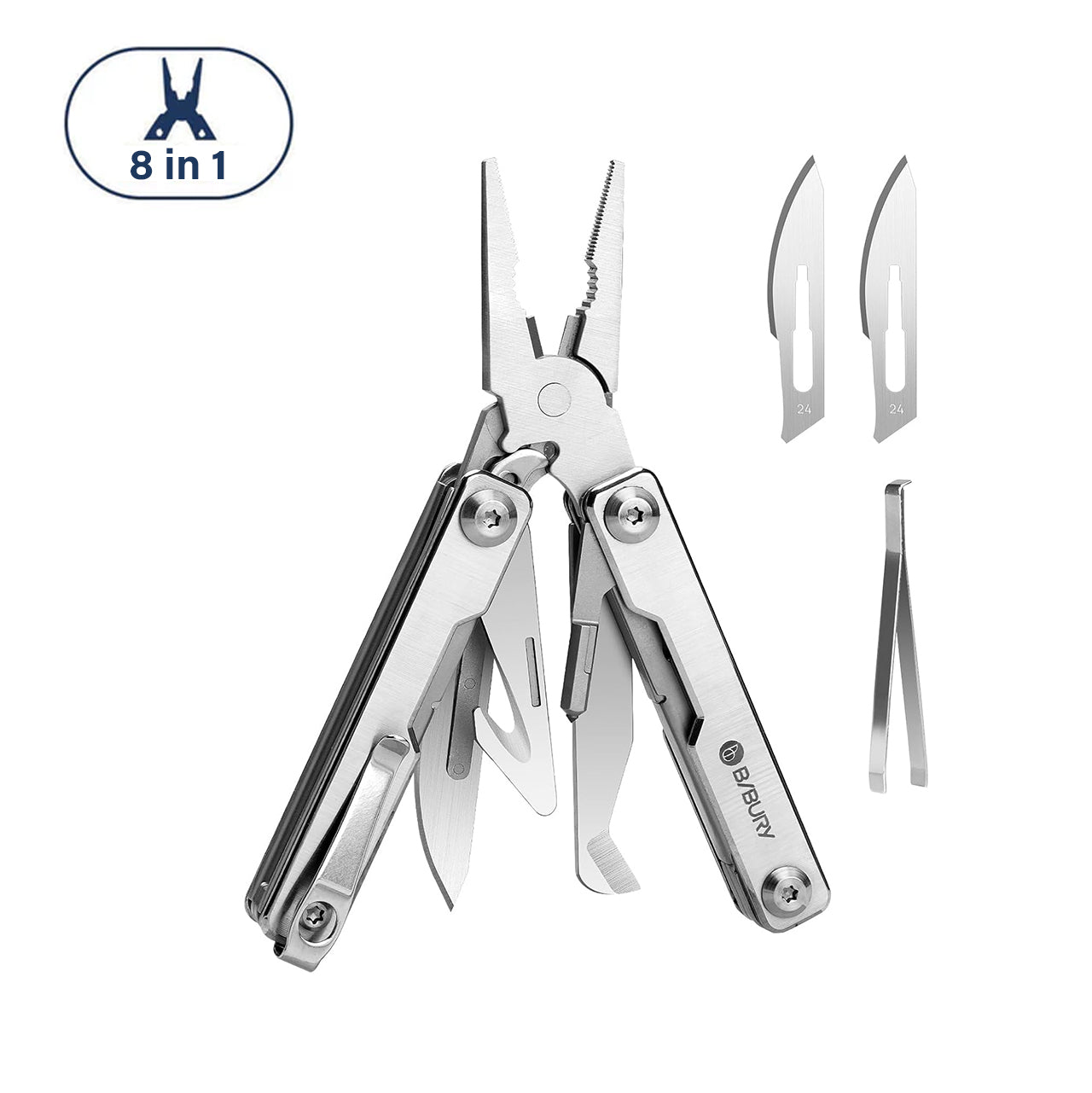 Bibury Mini EDC Survival Multitool (2 Versions)