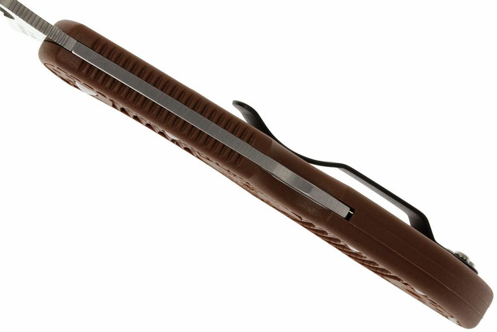 Spyderco C11FPBN Delica 4 Brown