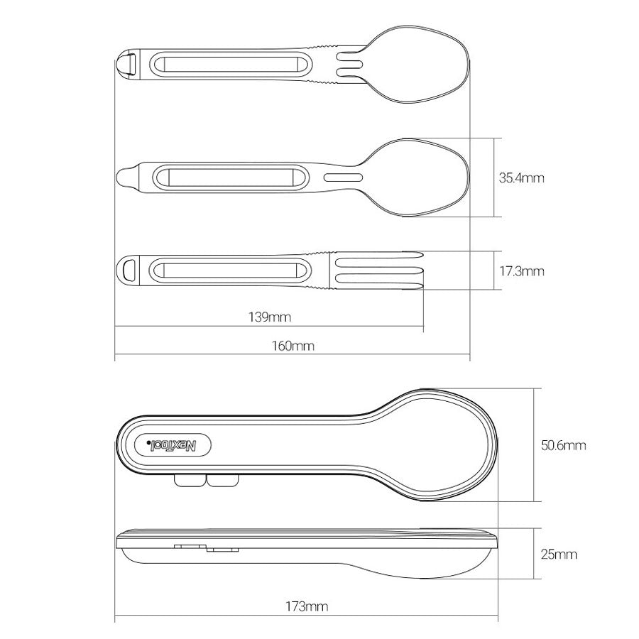 NexTool NE20133 Cutlery Set (Stainless Steel)