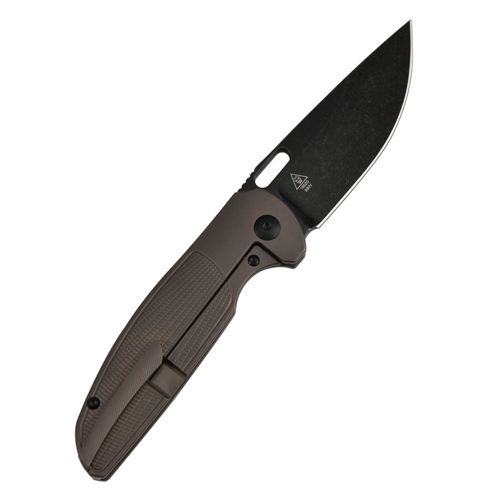 Artisan Cutlery 1852G-BBO Satyr (Bronze Titanium) Folding Knife