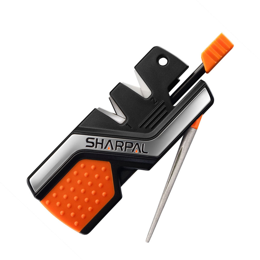 Sharpal 6-In-1 Knife Sharpener & Survival Tool