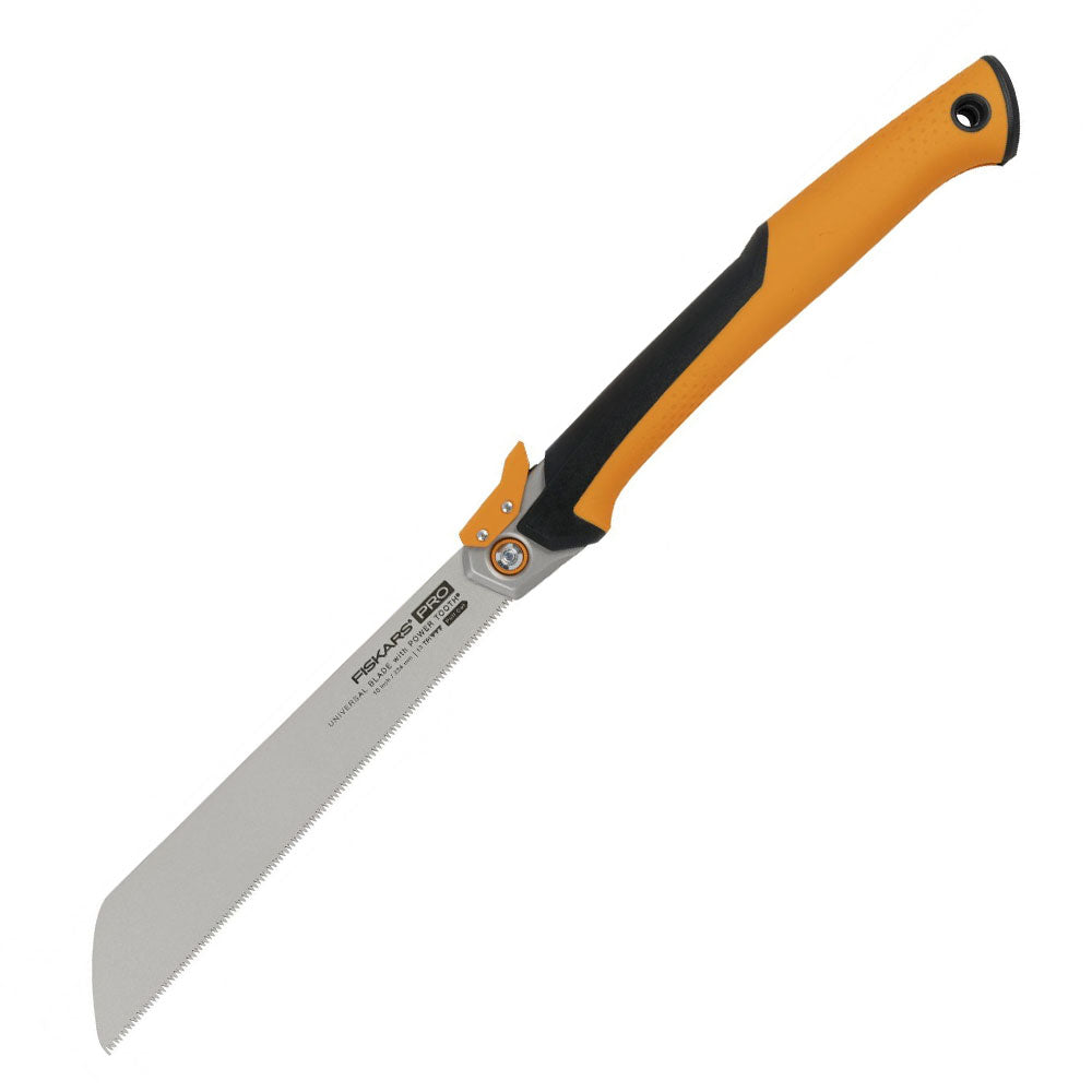 Fiskars PowerTooth Folding Pull Saw (25cm/13 TPI)