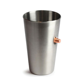Caliber Gourmet Bullet Pint Glass Stainless