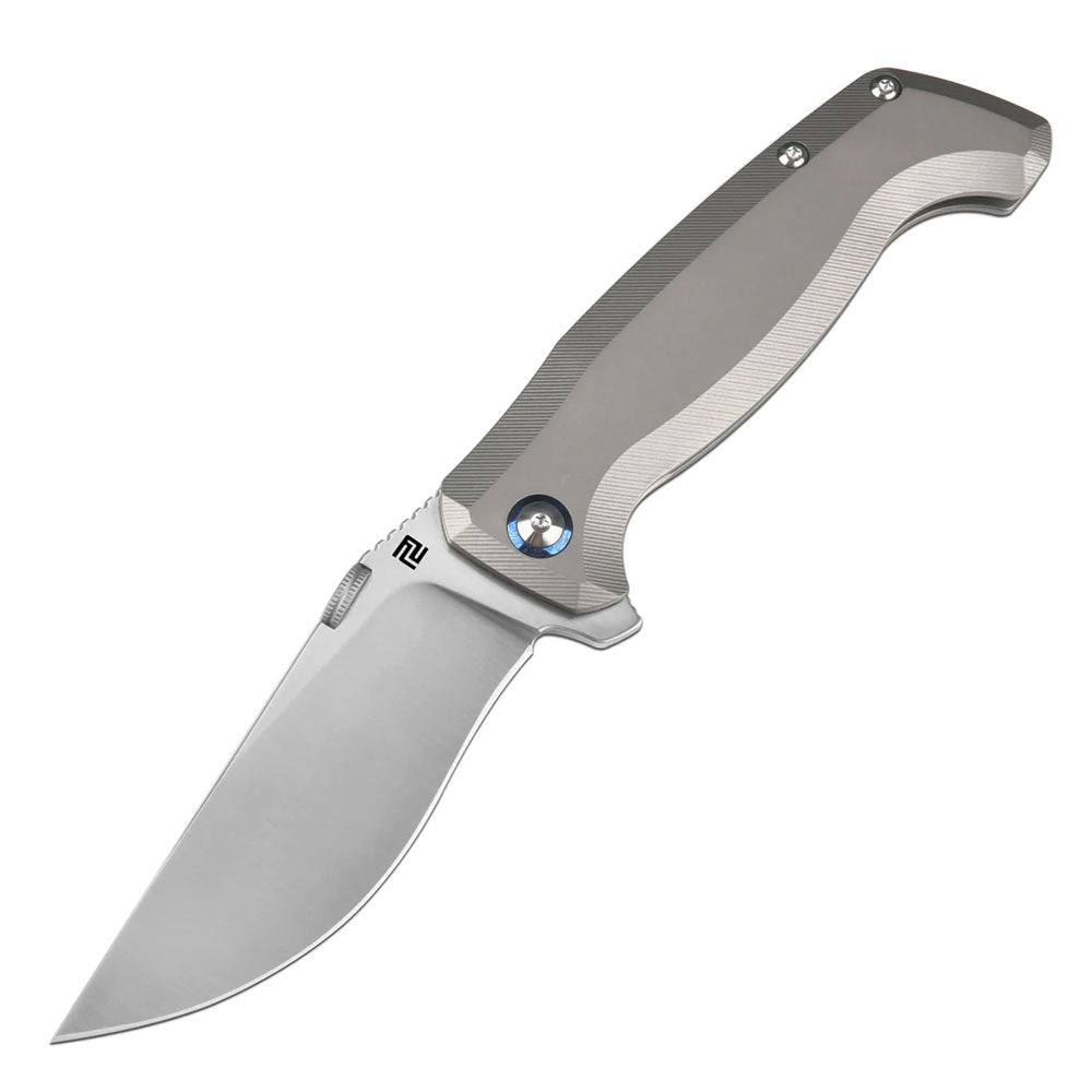 Artisan Cutlery 1864G-GY Kami (Gray Titanium) Folding Knife