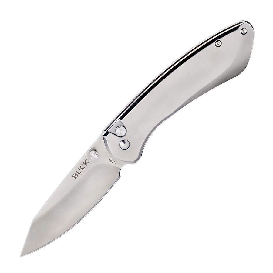 Buck 744 Sovereign Folder (Stainless Steel)