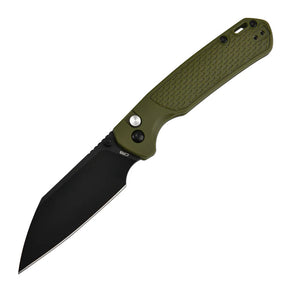 CJRB 1945-BGN Pyrite Light (OD Green FRN) Folding Knife