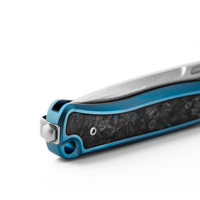 LionSteel Skinny (Blue Titanium Handle)