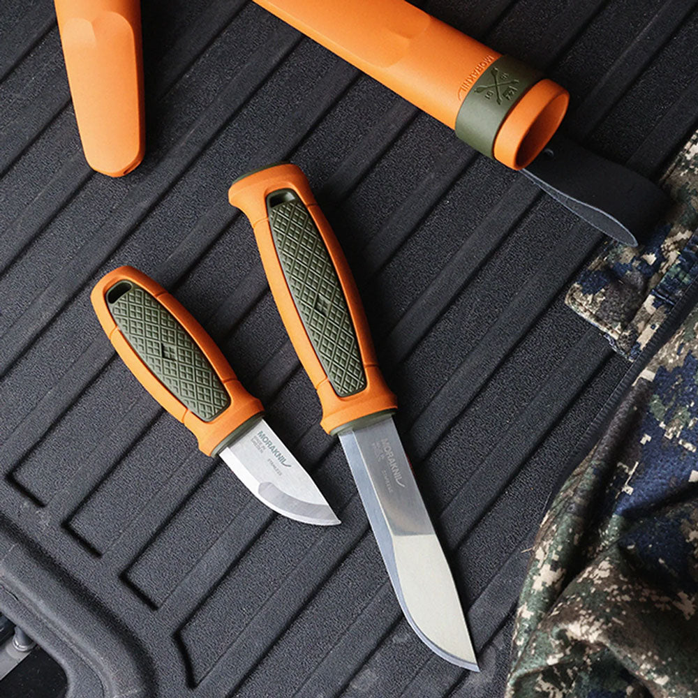 Morakniv Eldris Pocket Fixed Blade Knife Burnt Orange for sale