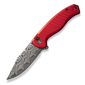 Civivi C23040B-DS1 Stormhowl Folding Knife (Red Aluminum Handle)