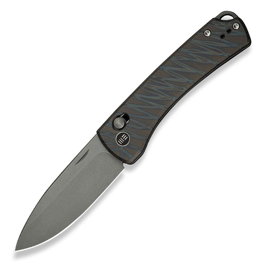 WE KNIFE WE22046-3 Nightblade (Tiger Stripe Titanium Handle)