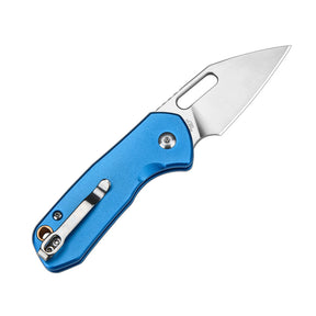 CJRB 1933-BU Mini Pyrite (Blue Aluminum) Folding Knife