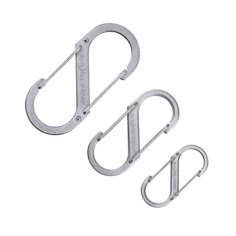 Nite Ize S-Biner Stainless Steel Dual Carabiner (3 Pack)