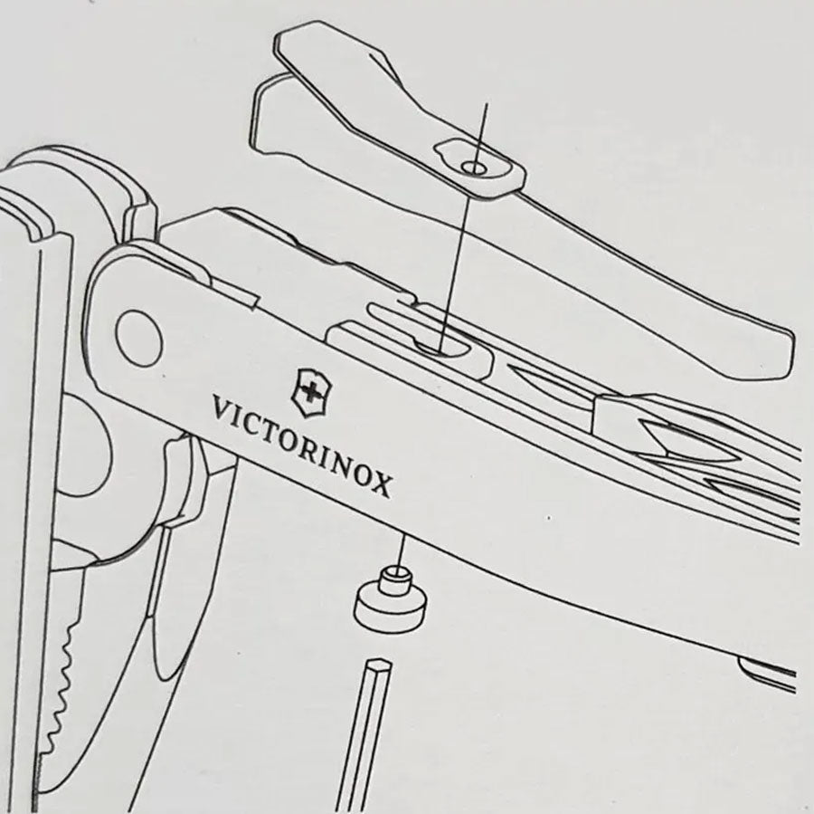 Victorinox Accessory SwissTool Clip (Silver) 3.0340.B1