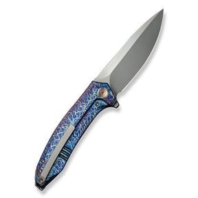 WE KNIFE WE23070-4 Acuminal (Flamed Titanium Handle)