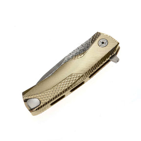 LionSteel ROK (Gold Titanium Handle)