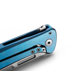 LionSteel Skinny (Blue Titanium Handle)