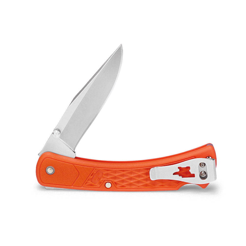 Buck 110 Slim Select (Blaze Orange) Hunting Folder