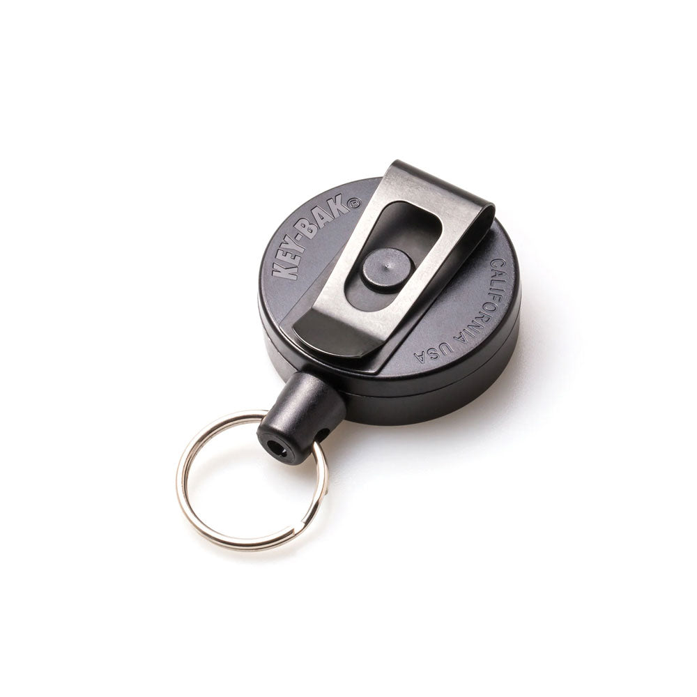 KEY-BAK MID6 Heavy Duty Retractable Keychain (With Belt Clip)