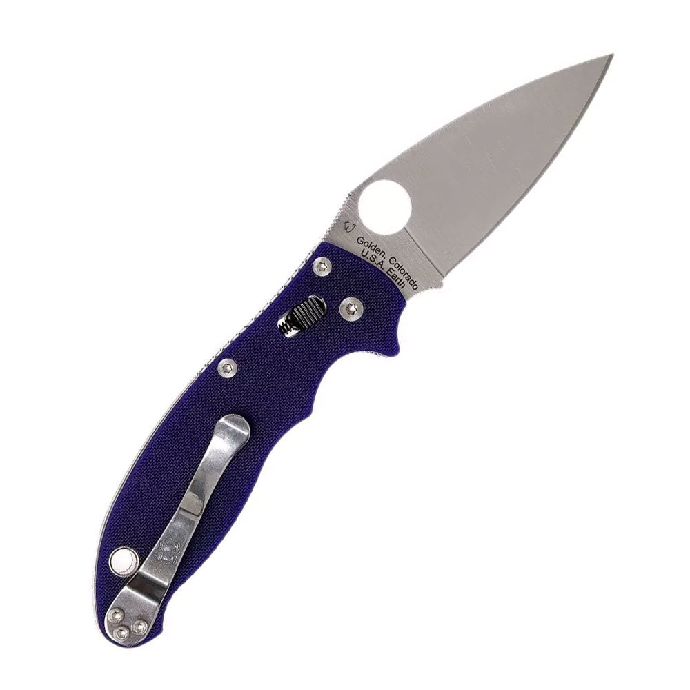 Spyderco C101GPDBL2 Manix 2 (Dark Blue G10 CPM S110V)