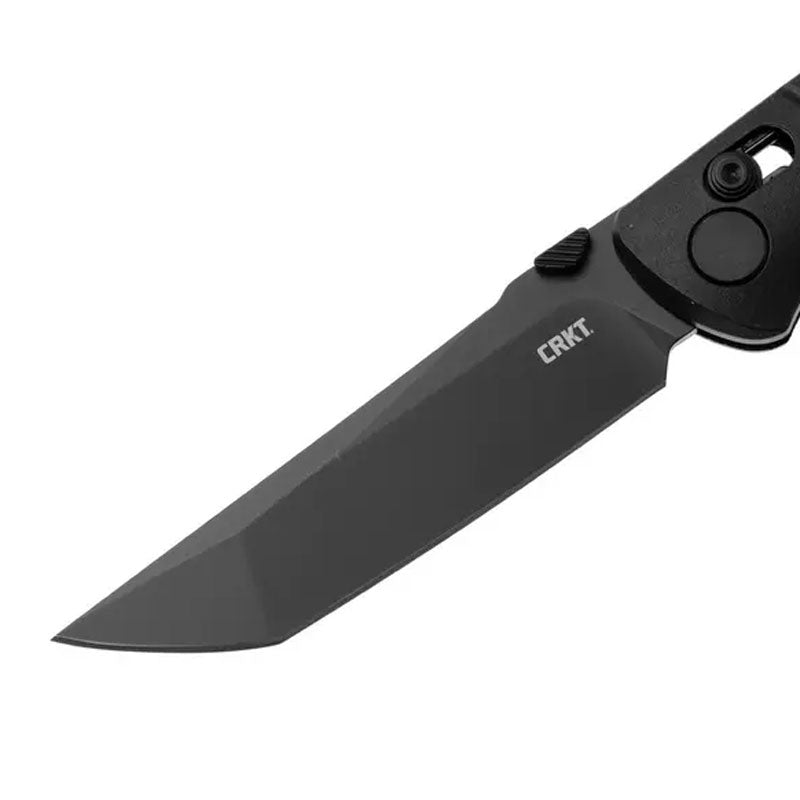 CRKT K431KKP Counterpart Blackout Folding Knife (Black GRN Handle)