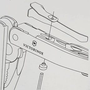 Victorinox Accessory SwissTool BS Clip (Black) 3.0340.3B1