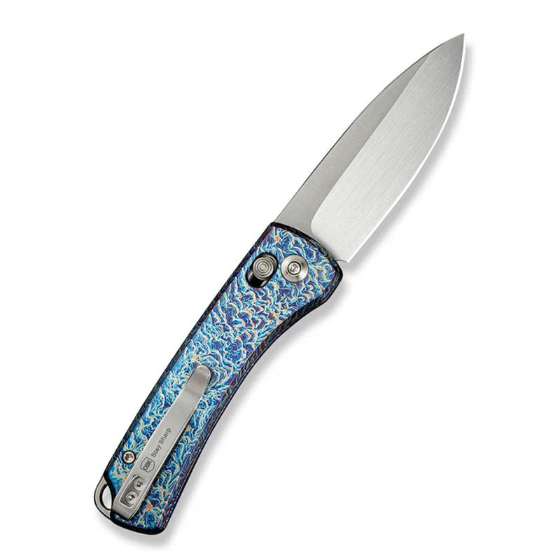 WE KNIFE WE22046-4 Nightblade (Flamed Titanium Handle)